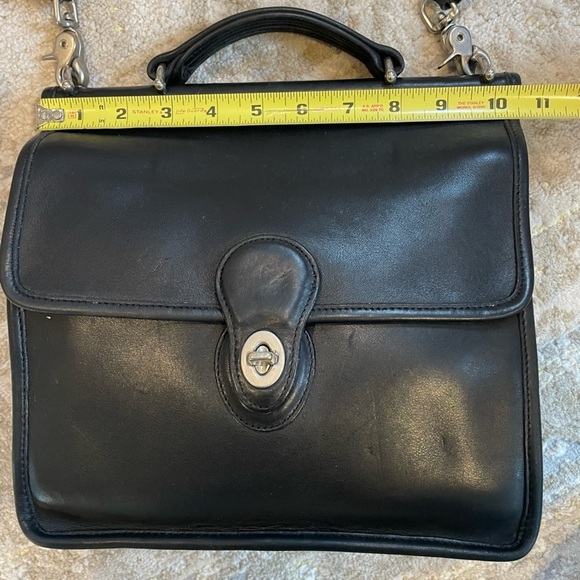 Vintage 90’s Coach Willis Bag Black - Picture 9 of 12